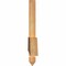 Ekena Millwork Eugene Smooth Timber Gable Bracket, Western Red Cedar, 72"W x 12"H x 1 1/2"D x 3 1/2"F, 4/12 Pitch GBW072X12X0204EUG00SWR - alternate 5